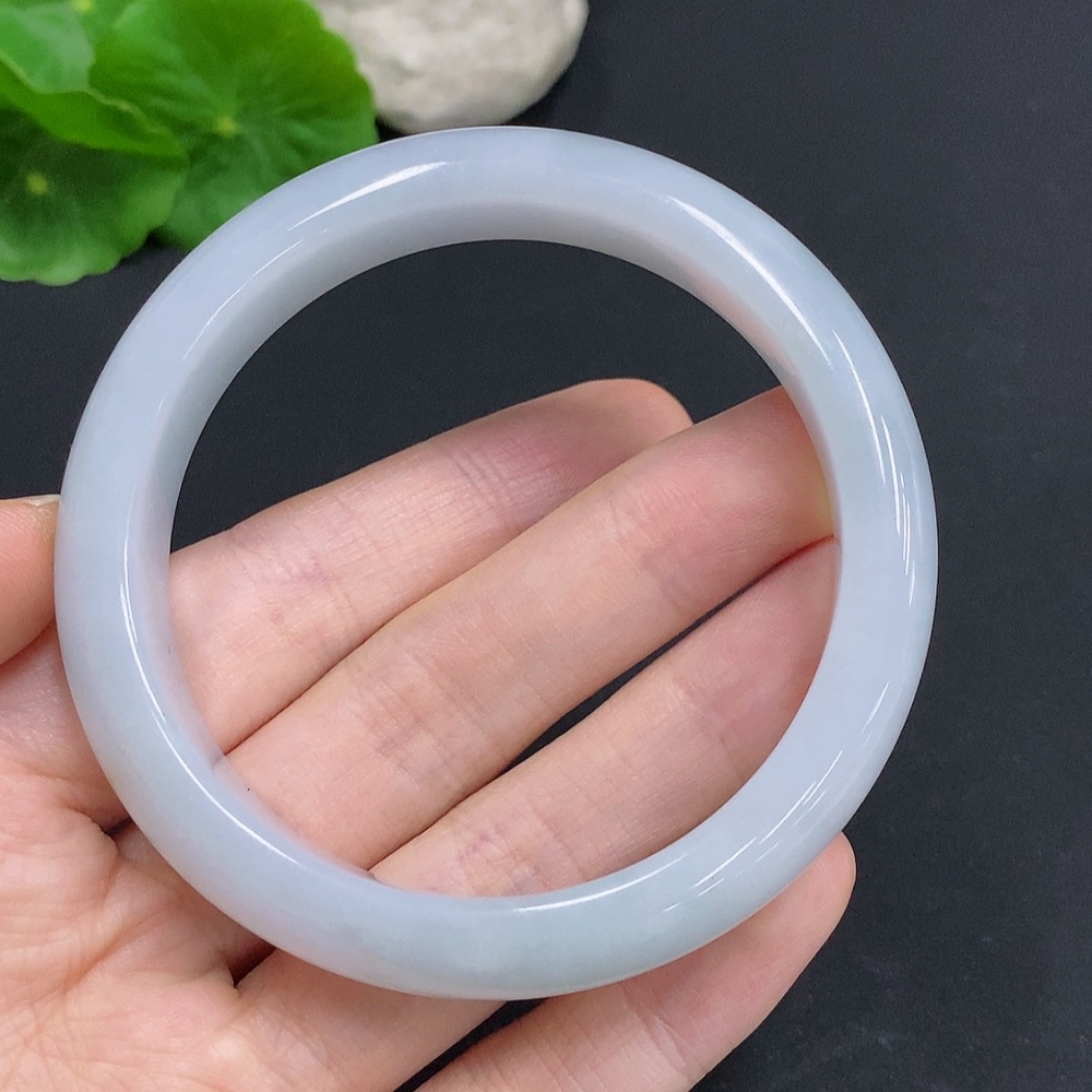 F33857196 Jadeite Round Bracelet, Total Weight Approx. 61g, Size 58.6