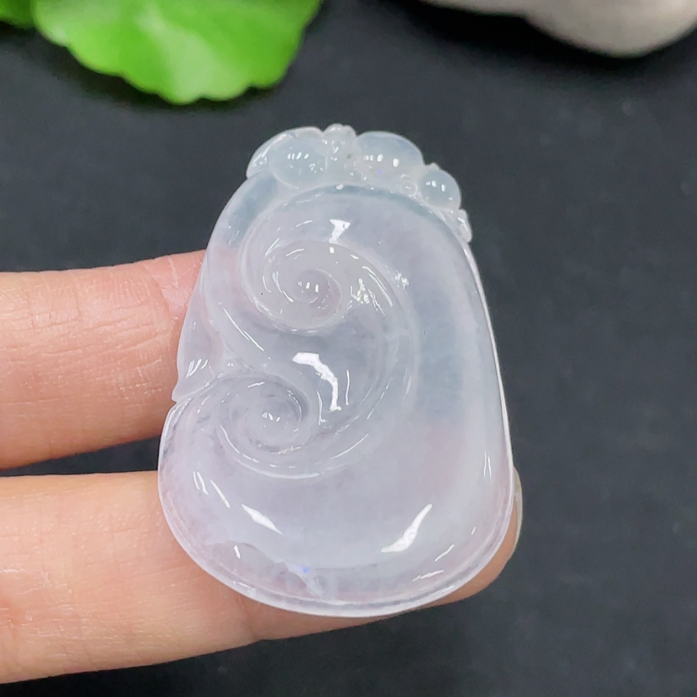 F30563042 Jadeite Pendant Ruyi Total Weight About 9.5g