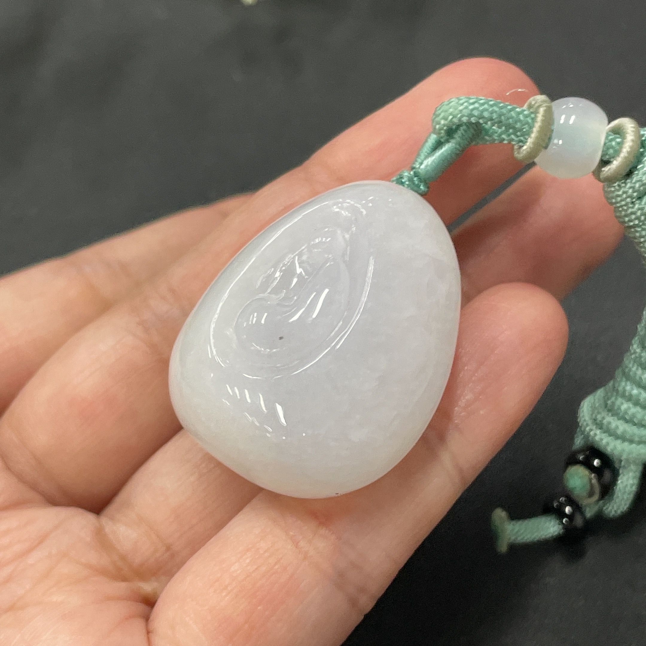 F10135896 Jadeite Enlightenment Pendant