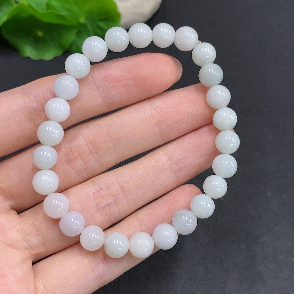 F35078371 Jadeite bracelet, total weight about 17.1g, size about 7.1mm