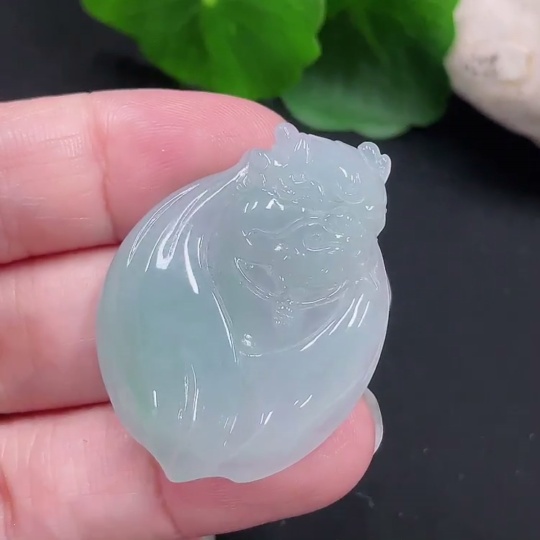 F30484855 Jadeite Pendant Total Weight Approx. 9.5g
