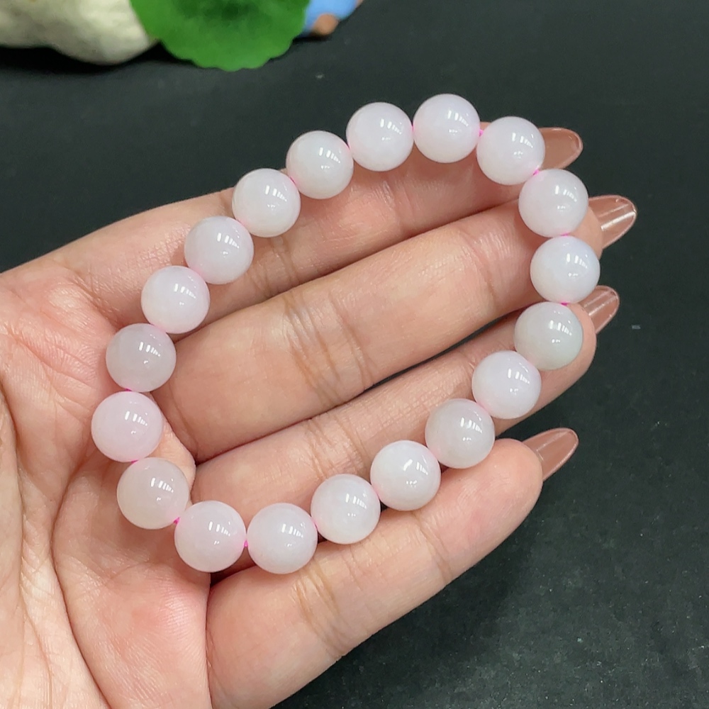 H34005700 Hetian Jade Bracelet, Size Approx. 9.6mm, Total Weight Approx. 28g