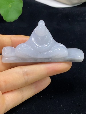 F34025363 Jadeite Enlightenment Ornament Total Weight Approx. 46.1g