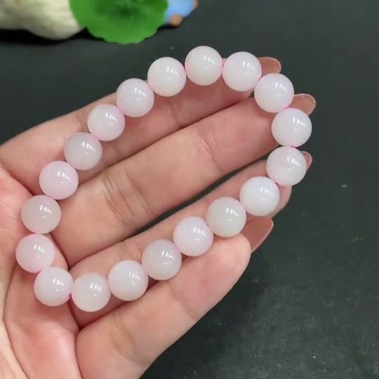 H34005700 Hetian Jade Bracelet, Size Approx. 9.6mm, Total Weight Approx. 28g