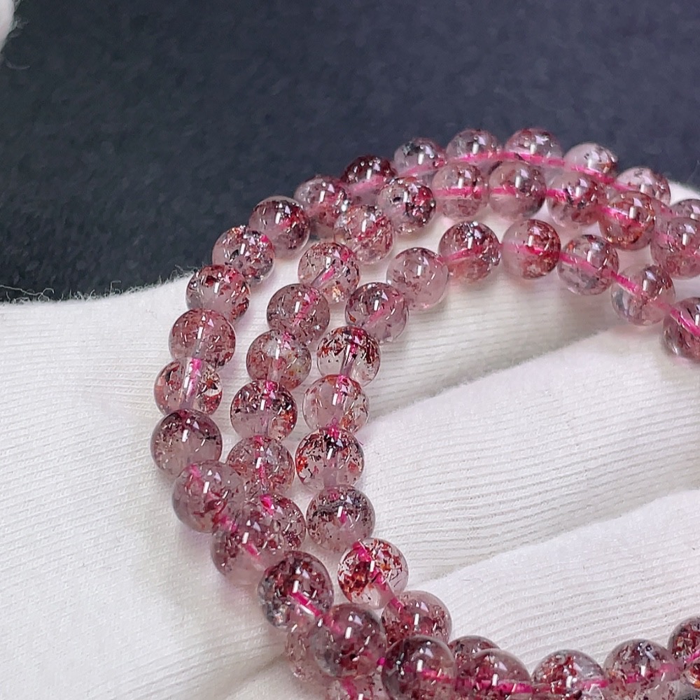 C31618467 Crystal Bead Strand approx. 6.2mm Total Weight approx. 30.68g