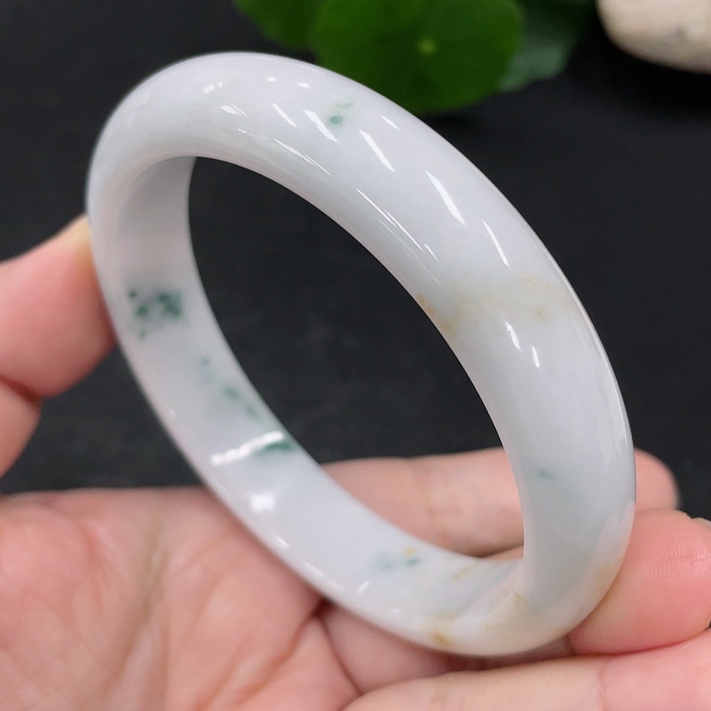 F29396714 Jadeite Regular Bangle 60.5 Loop Size Total Weight Approximately 56.3g