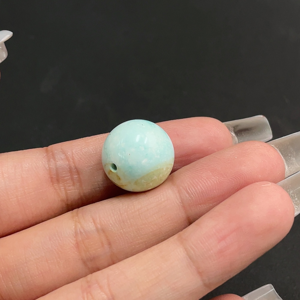 C19103648 Turquoise Pendant Containing Other Mineral Components, Total Weight Approximately 5.04g, Size About 16.2mm