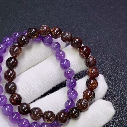 C29369085 Crystal Bracelet, Total Weight Approx. 30.15g, 2 Pieces per Lot