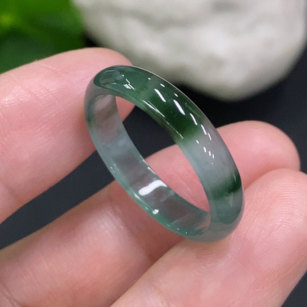 F35107148 Jadeite Ring Size 23 Total Weight Approx. 1.8g