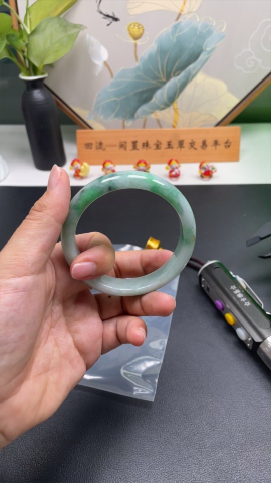 F21421968 Jadeite Bangle Size 59.5mm Total Weight Approx. 60.82g