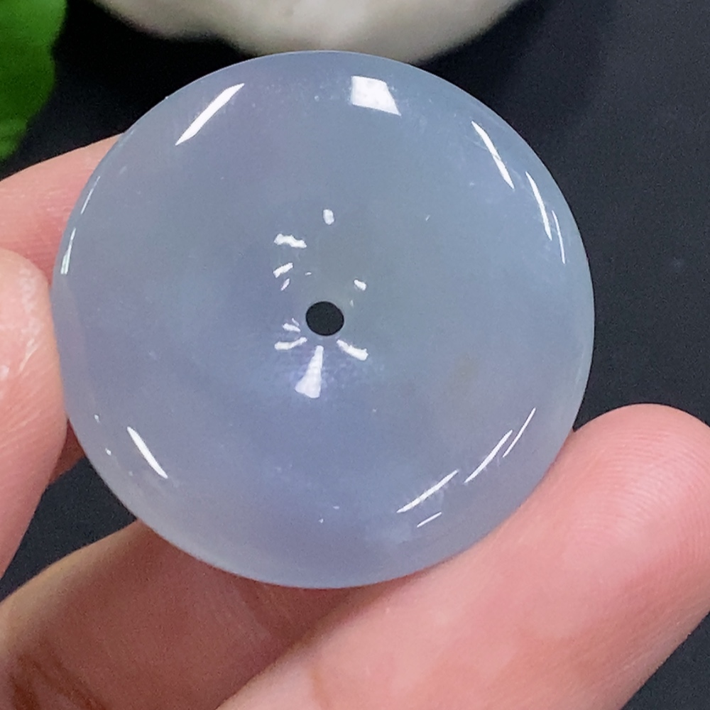 F33857012 Jadeite Safety Pendant Total Weight Approx. 9.9g