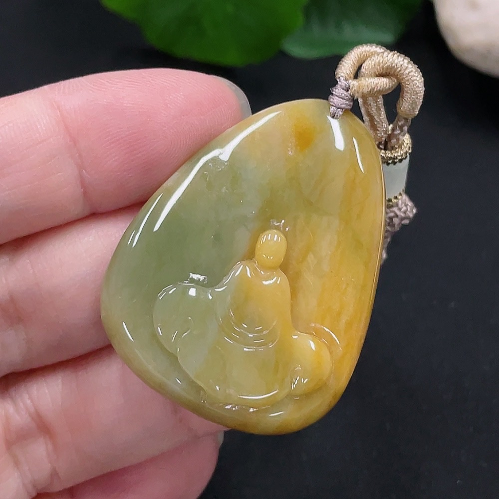 F30527316 Jadeite Enlightenment Pendant