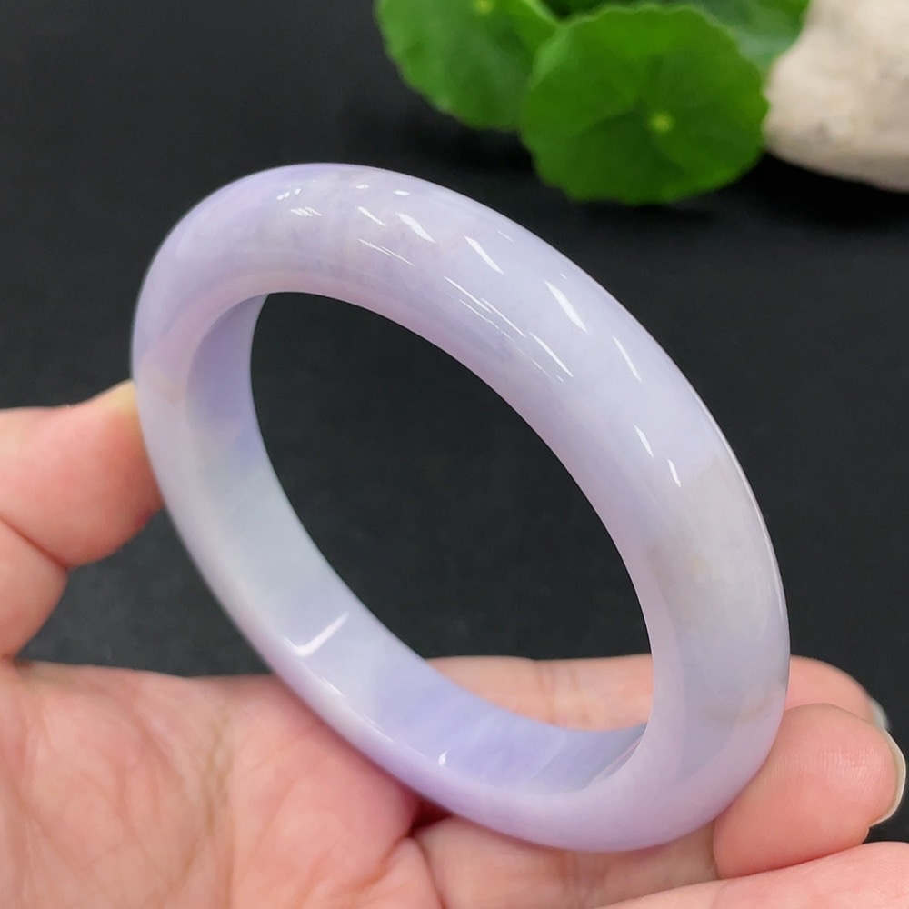 F31674777 Jadeite Round Bangle Size 57.8 Total Weight Approx. 67.6g