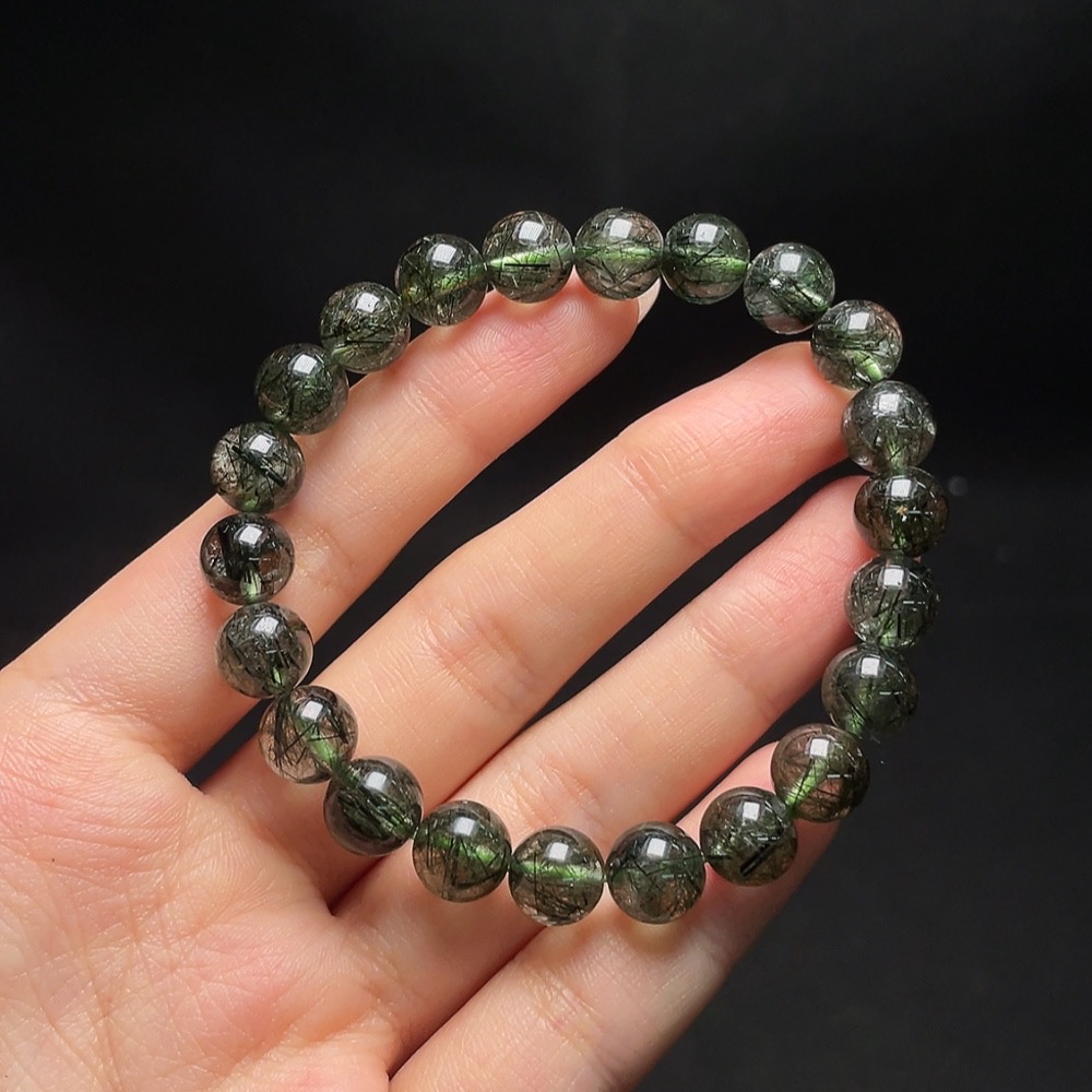 C34049107 Crystal Bracelet, Total Weight Approx. 20.3g, Size About 8.7mm