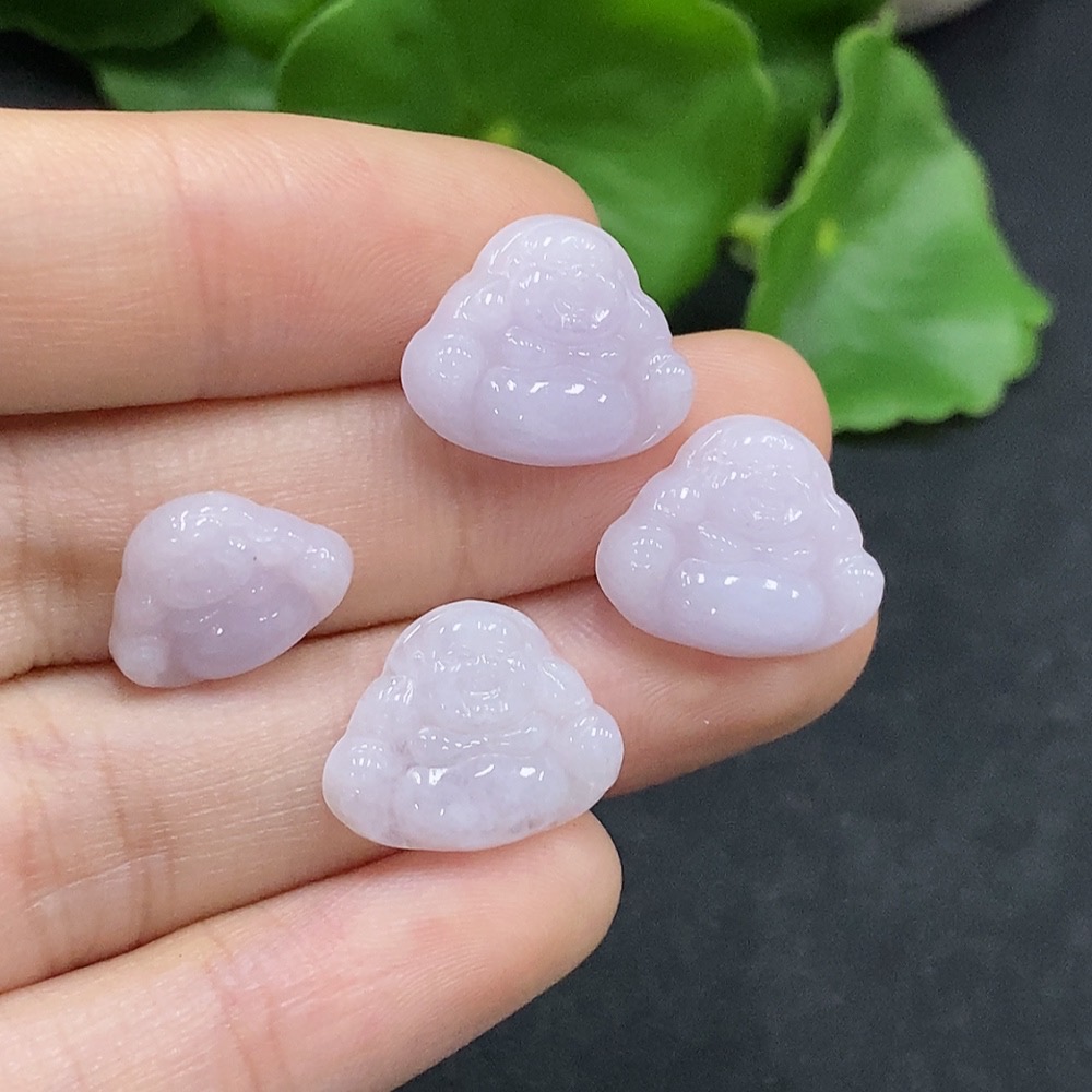 F33832513 Jadeite Inlaid Pieces Sold as a Lot