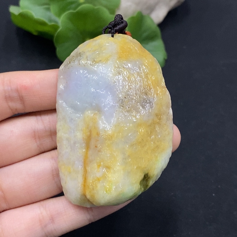 F29347361 Jadeite Pendant Total Weight Approx. 64.39g Color Origin Undetermined