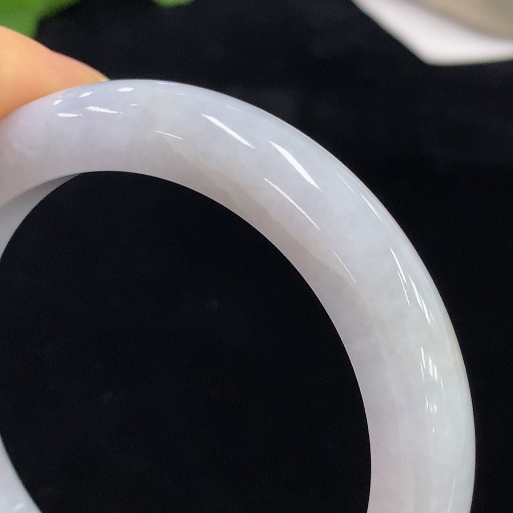 F32707235 Jadeite Round Bangle Size 55.7 Total Weight Approx. 58.85g