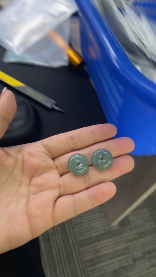 F30563947 Jadeite Pendants Sell as a Lot