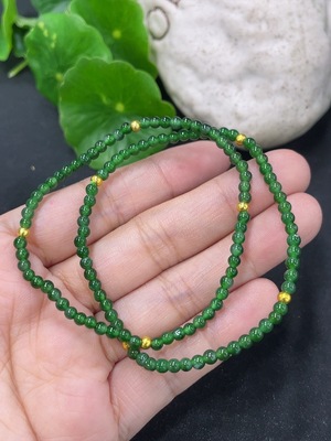 F46567604 翡翠手串 一手走 非金