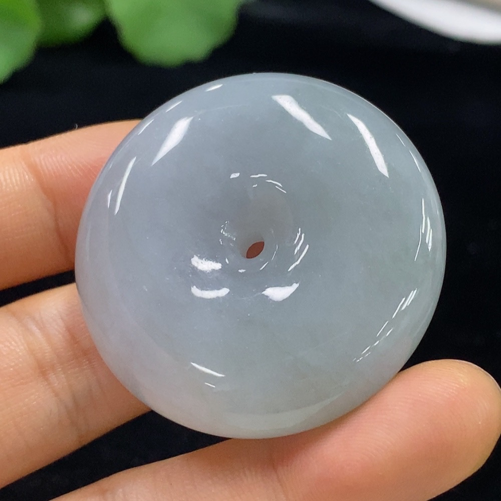 F34948155 Jadeite Peace Pendant with a total weight of approximately 37.6 grams