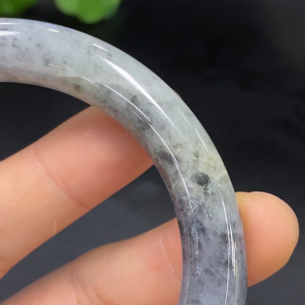 F28205464 Jadeite Round Bangle Total Weight Approx. 54.9g Size 56