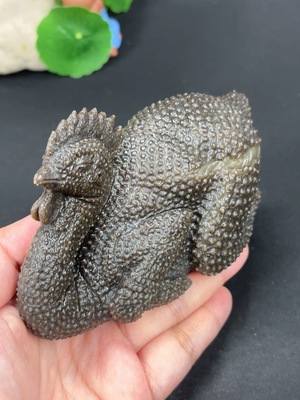 H43140801 和田玉摆件 大吉大利 货品总重约600g
