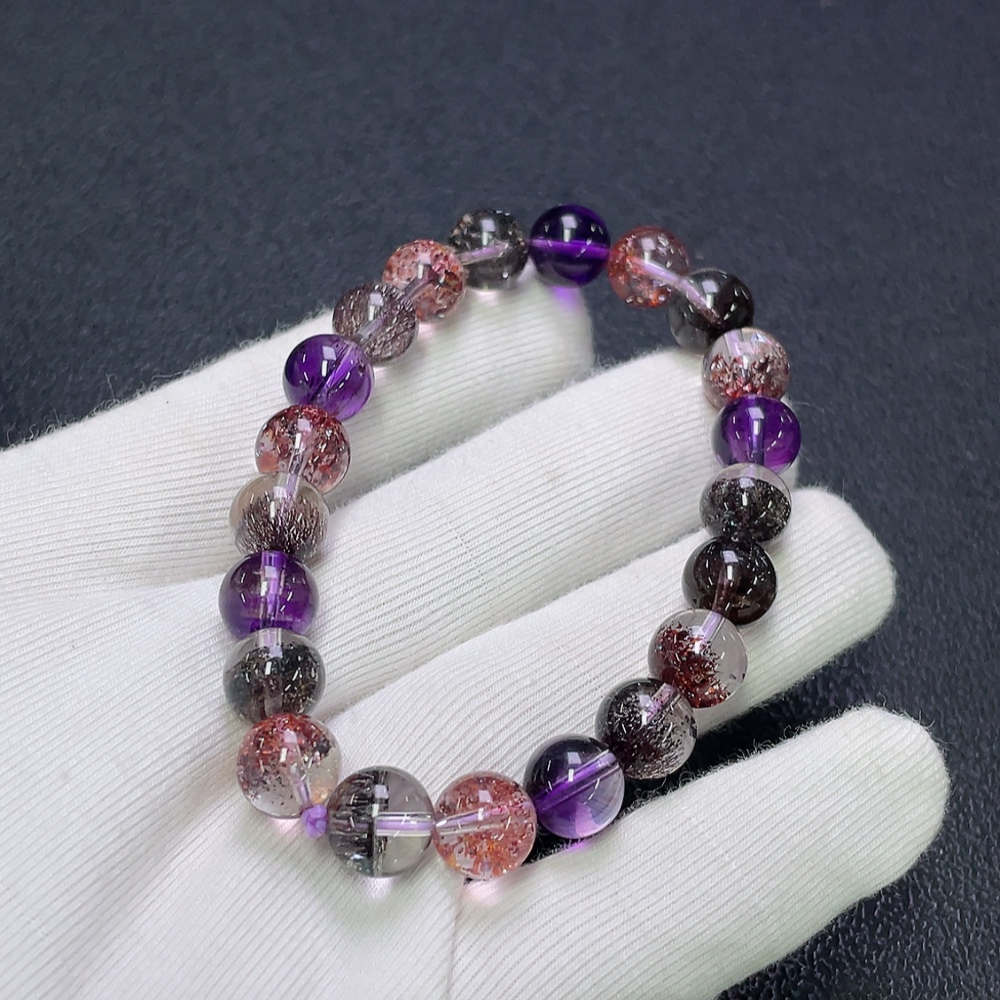 C30473983 Crystal Bracelet Total Weight About 22g Size About 9.2mm