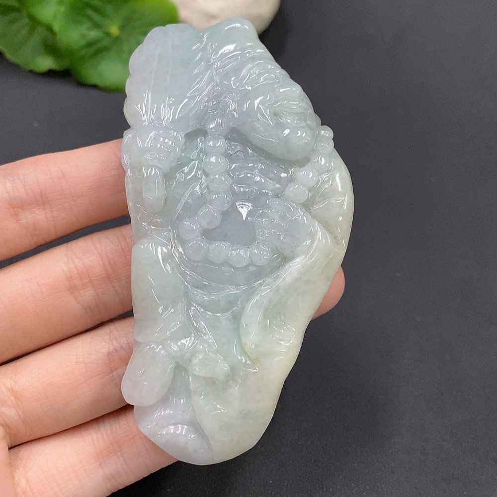 F16754463 Jadeite Jigong Pendant