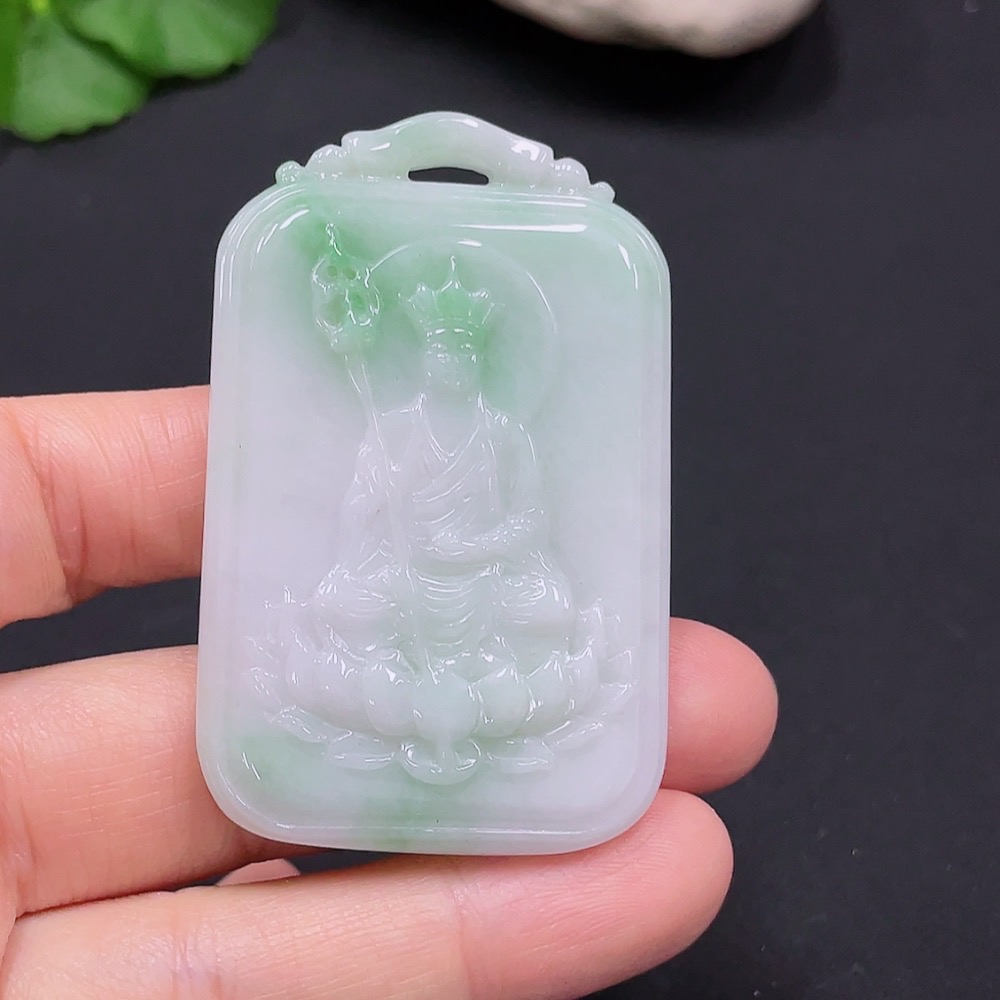 F25929159 JadeitePendant - Tang Sanzang, Total Weight Approx. 33.76g