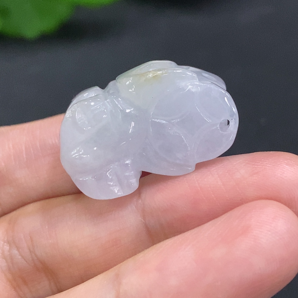 F32802222 JadeitePi Xiu Pendant Total Weight Approx. 13.9g