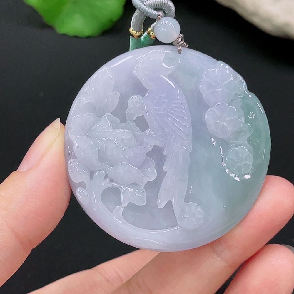 F22528839 Jadeite Heroic and Resourceful Pendant, Total Weight 41.823g