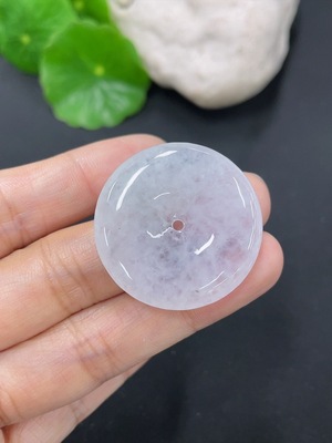 F42964038 翡翠挂件平安扣 货品总约重9.68g