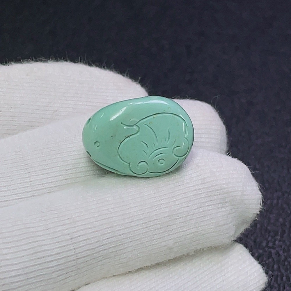 C31618544 Turquoise Pendant Total Weight Approx. 4.69g