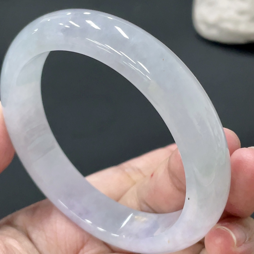 F28259928 Jadeite Regular Round Bracelet Size 57.8 Total Weight Approx. 60.6g