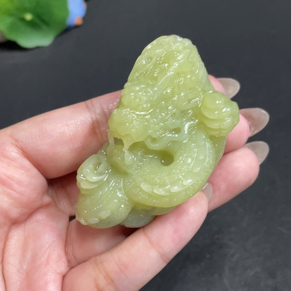 H29422970 Hetian Jade Pendant - Roaming the World, Total Weight Approx. 90.4g