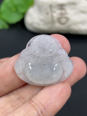 F42973159 翡翠佛公挂件 货品总重约5.3g