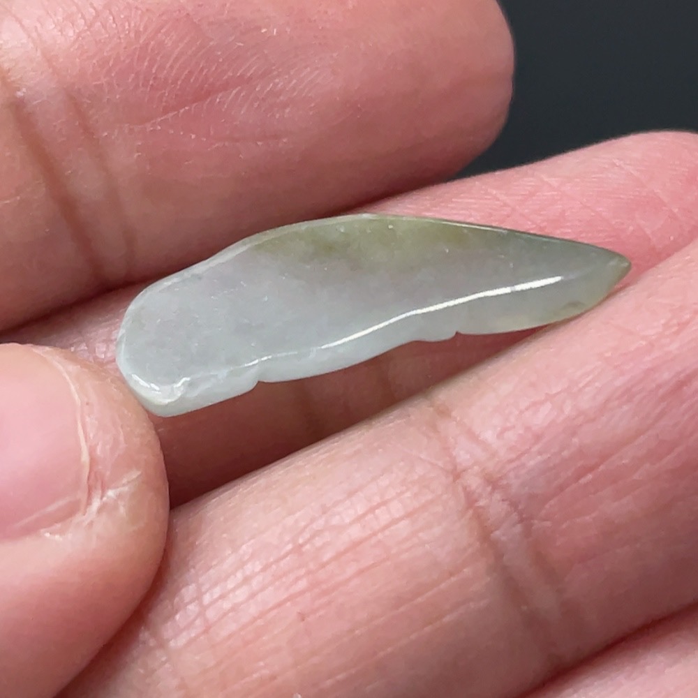 F28195799 Jadeite Inlaid Piece Total Weight Approx.1g