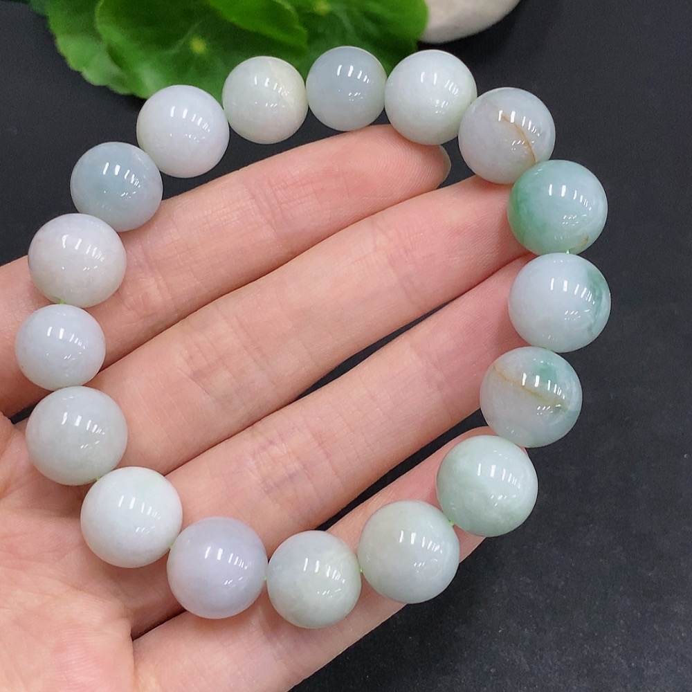 F33831088 Jadeite Bracelet Total Weight Approx. 51.6g Size 12.1mm