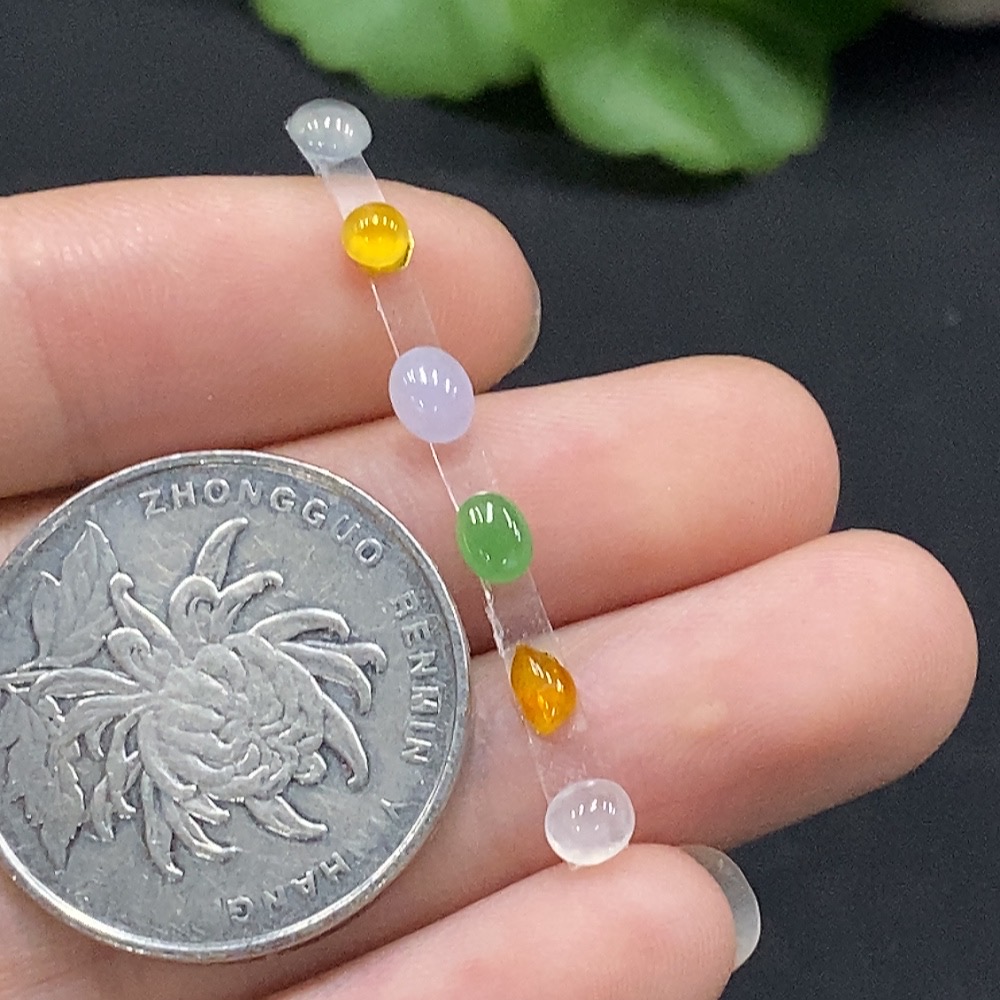 F35132982 Jadeite Cabochon Mountings Sell as a Lot