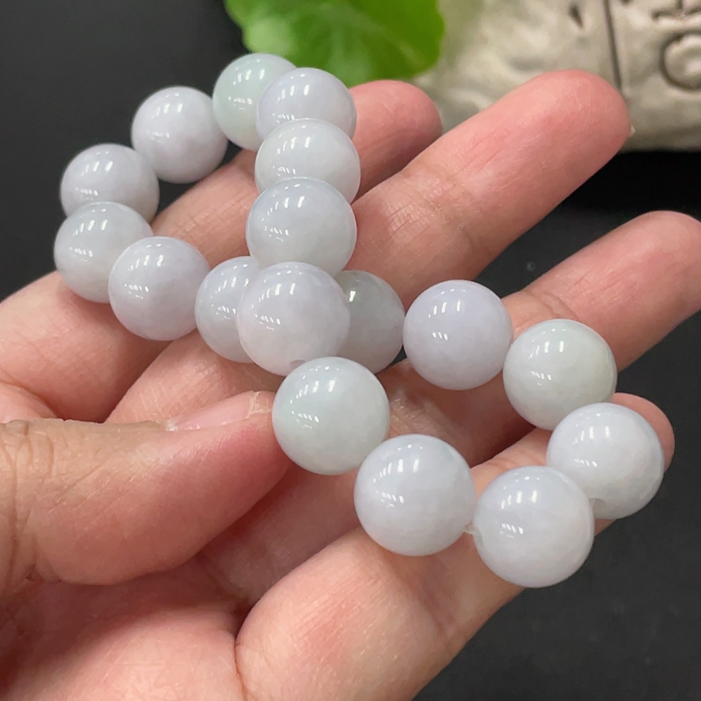 F35081763 Jadeite Bracelet 11.5mm Approx. Total Weight About 43.9g