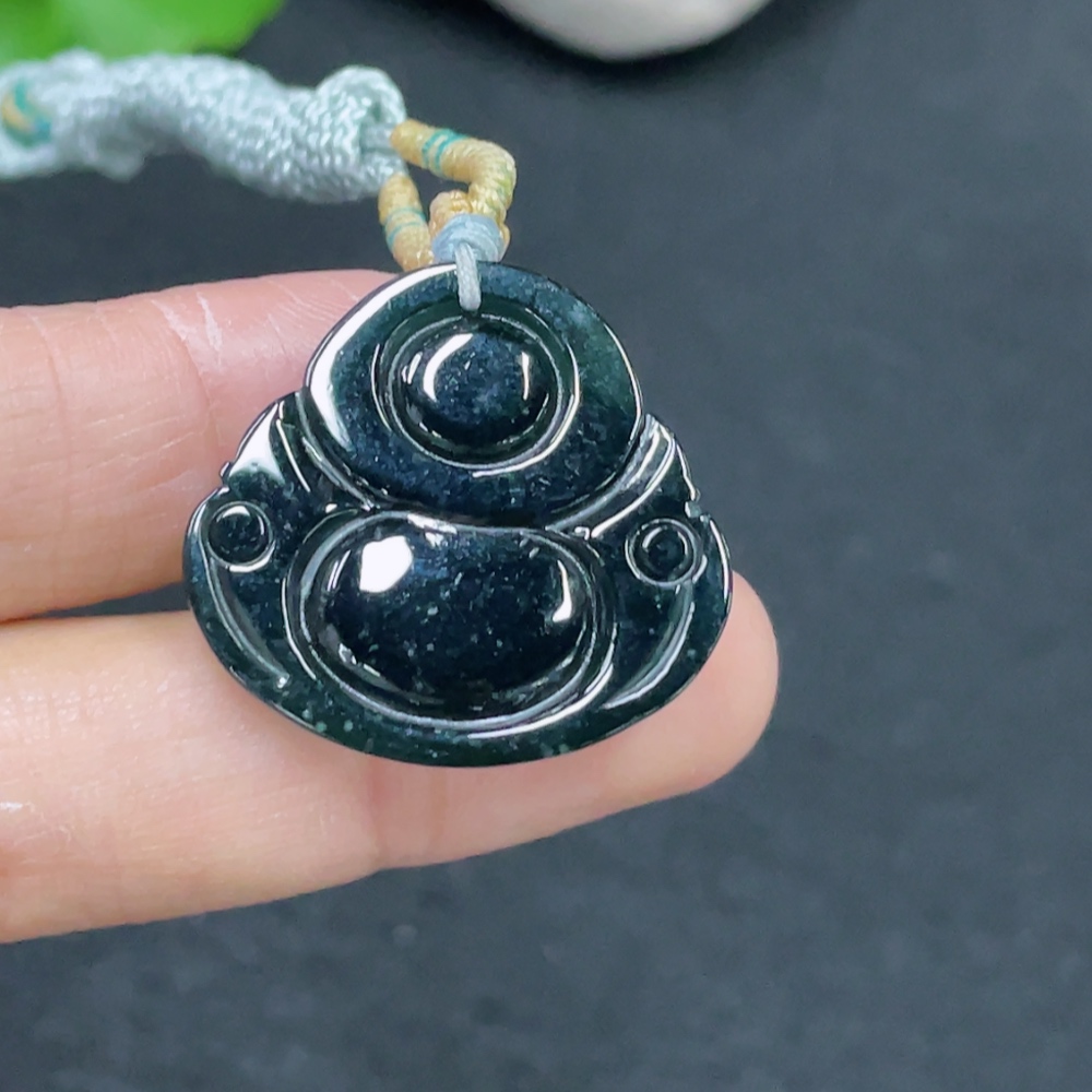 F31611530 Jadeite Buddha Pendant