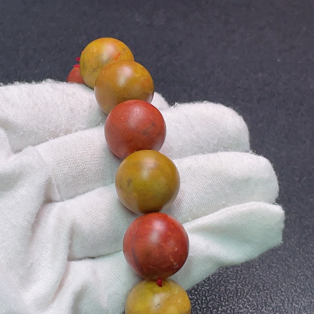 C33922515 Warring States Red Bracelet, Total Weight Approx. 92.08g, Size About 17.2mm