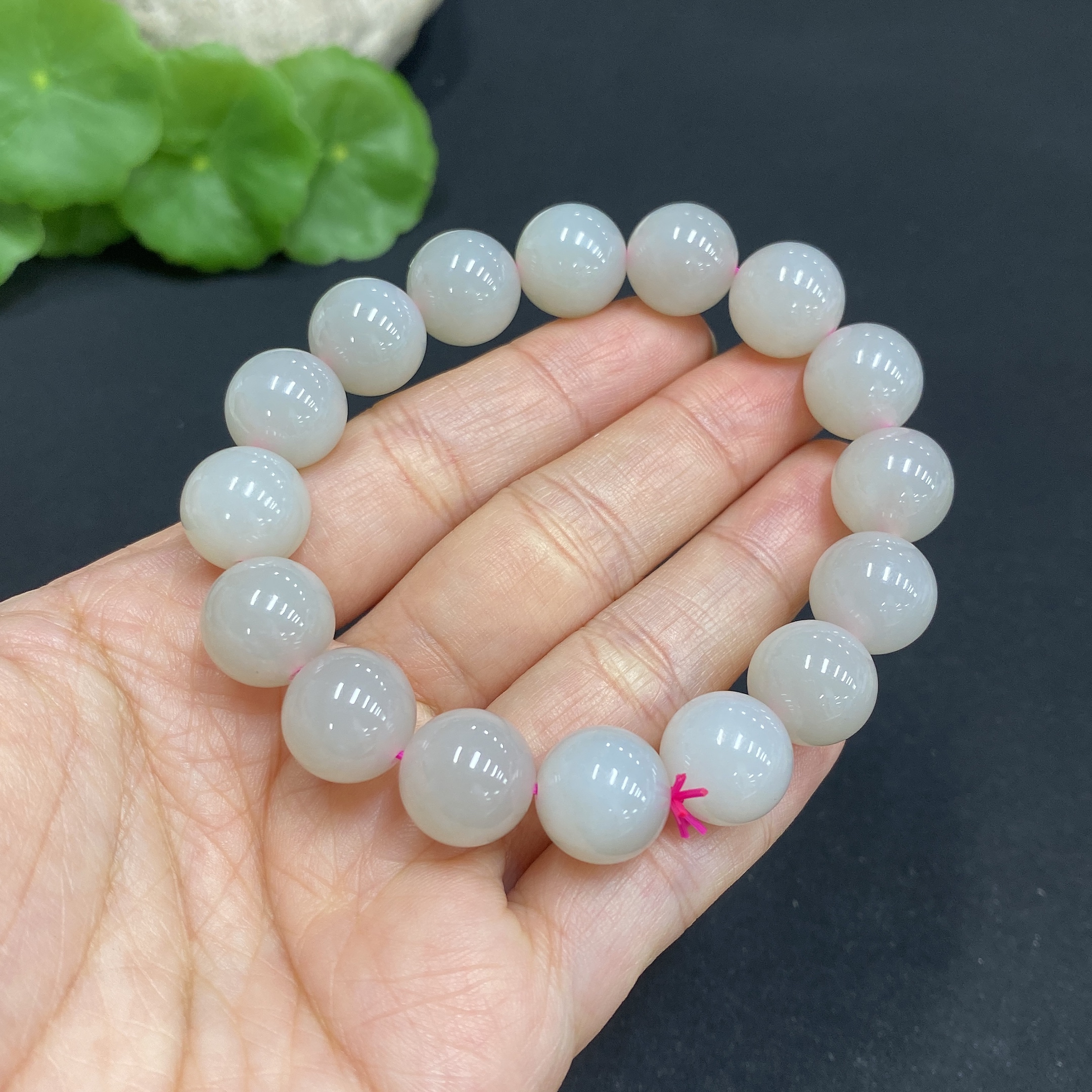 H34015551 Hetian Jade Bracelet, Approx. 11.6mm, Total Weight Approx. 41.9g