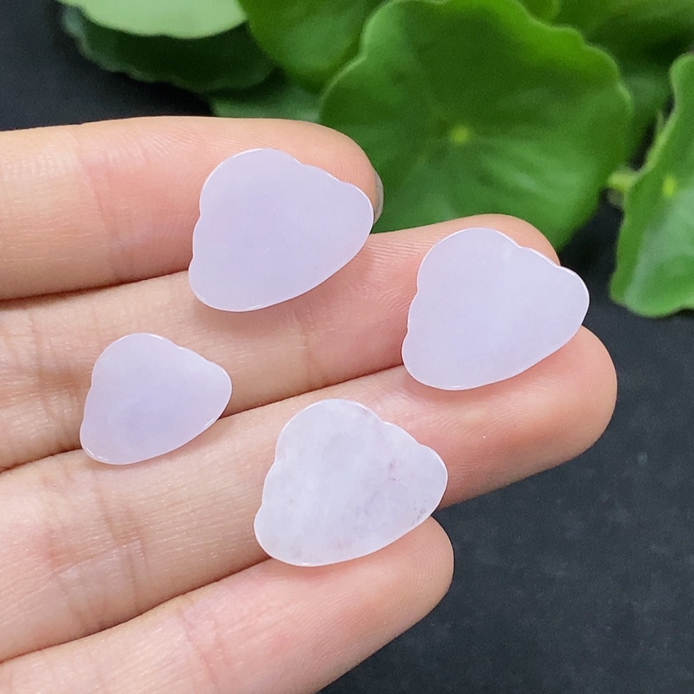 F33832513 Jadeite Inlaid Pieces Sold as a Lot