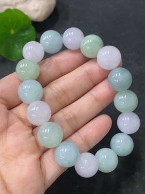 F32799818 Jadeite Bracelet Approx. 12.8mm Total Weight Approx. 54.66g