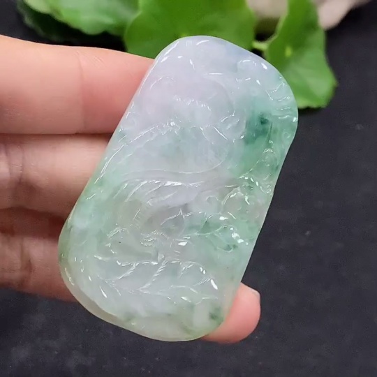 F30548511 Jadeite Phoenix Pendant, Total Weight Approx. 16.95g