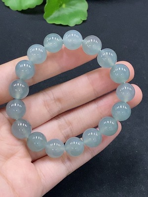 F32819071 Jadeite Bracelet approx. 10mm, Total Weight approx. 33g