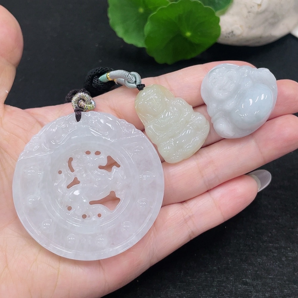 F32735263 Jadeite Pendant Wholesale Set