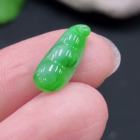 F25927915 Jadeite Fudou Inlay Piece