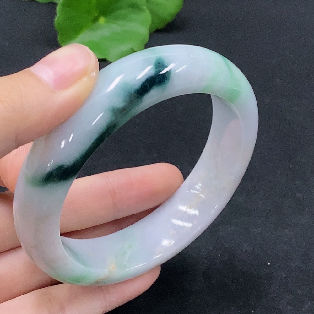 F32695883 Jadeite round bracelet, loop size 58.4, total weight approx. 80.72g
